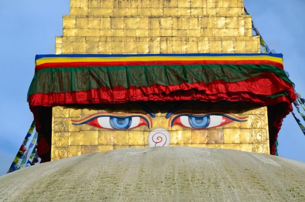Buddha eyes