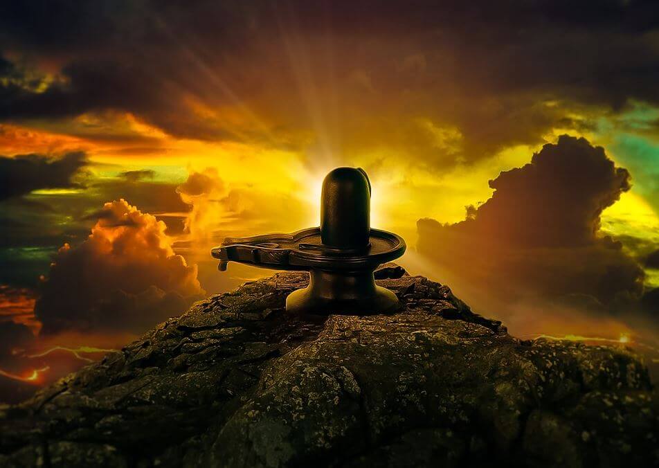 Shiva linga symbol