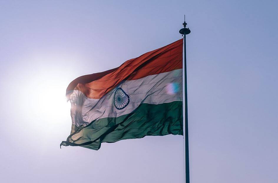 What does India's flag look like