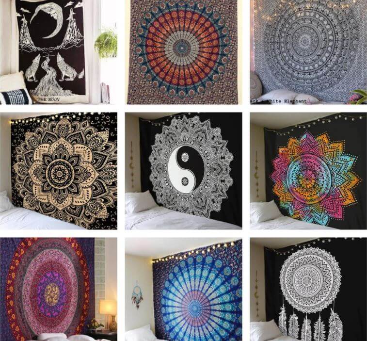 Mandala Wall Tapestries Overview Types and Usage